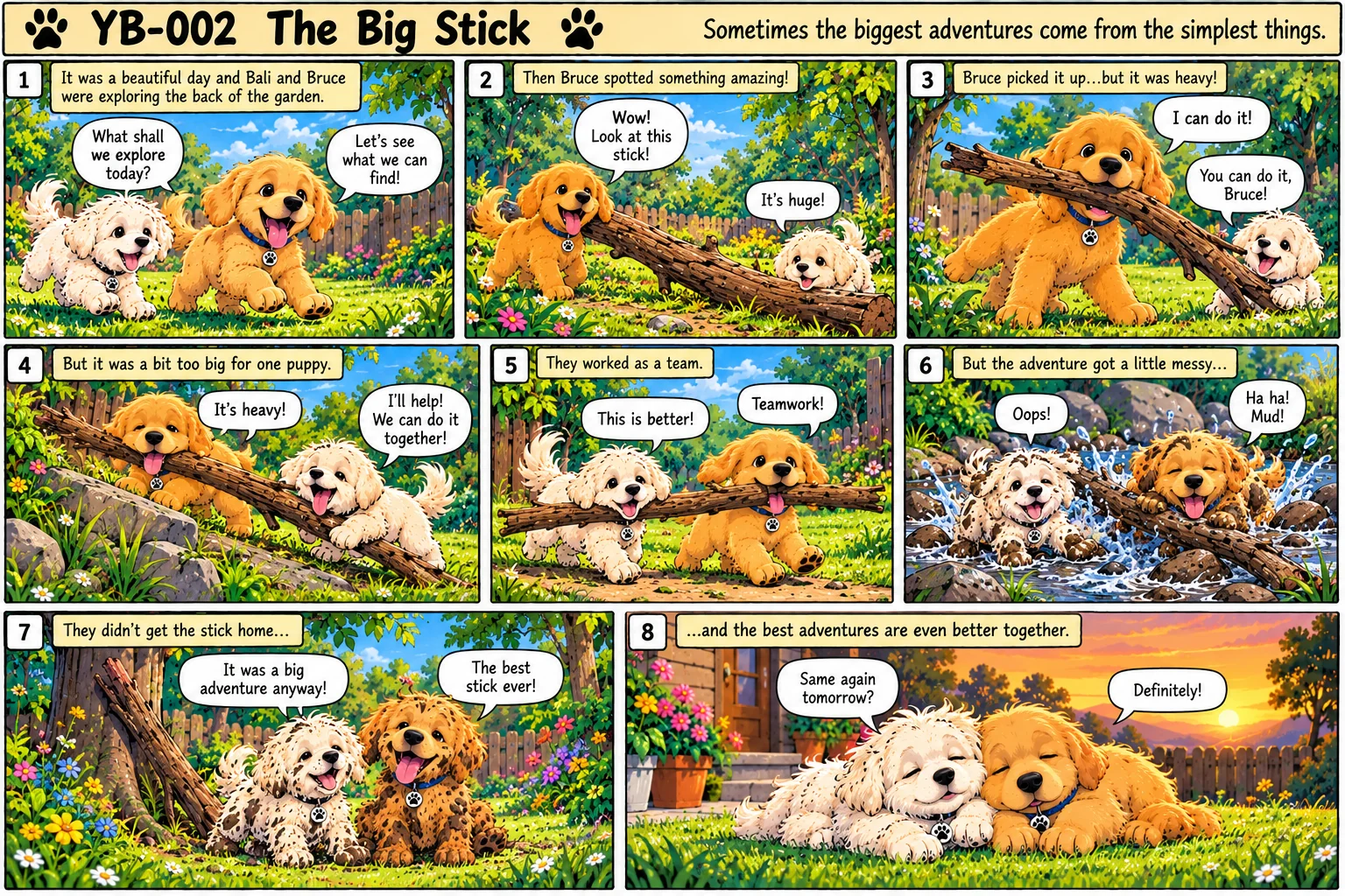 Bali and Bruce cartoon: The Big Stick